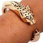 Panthère de Cartier 18K Gold Cuff Bracelet Size 17