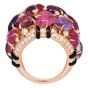 Cartier Pierrs Gravees Engraved Gems 18k  Rose gold   Ring Size 53|Dover Jewelry|