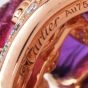 Cartier Pierrs Gravees Engraved Gems 18k  Rose gold   Ring Size 53|Dover Jewelry|
