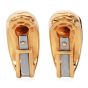 Estate BVLGARI Pink Tourmaline Cabochon 18K Gold Clip-On Earrings|Dover Jewelry|
