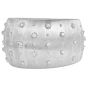 Vintage Buccellati 2.75cts Diamond 18K White Gold Rigato Tulle Cuff Bracelet