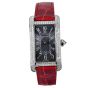 Cartier Tank Americaine Automatic White Gold Diamond Ladies  Watch 2490