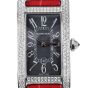 Cartier Tank Americaine Automatic White Gold Diamond Ladies  Watch 2490
