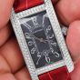 Cartier Tank Americaine Automatic White Gold Diamond Ladies  Watch 2490