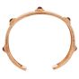 Vintage Buccellati 4.00cts Ruby 18K Gold Open Cuff Wide Bracelet|Dover Jewelry|