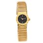 Estate 1980s Bvlgari Tubogas 19mm 18K Yellow Gold Ladies Quartz Watch|Dover Jewelry|