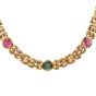 Bvlgari Peridot Tourmaline Sugarloaf Cabochon Choker Necklace|Dover Jewelry|