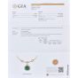 David Webb GIA 68.75 carat Carved Emerald Diamond 18K Pendant Necklace|Dover Jewelry|
