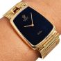 Rare Rolex Vintage Cellini Blue Dial 18K Gold Vintage Mens Watch