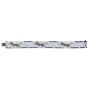 Glamorous Diamond Sapphire 18K White Gold Panther Mosaic Wrap Bracelet|Dover Jewelry|