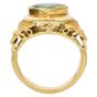 AGL Certified Heart Colombian 3.00carat  Emerald 18K Gold Statement Ring|Dover Jewelry|