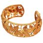 Federico Buccellati Vintage 18K Gold Maple Leaf Cuff Bracelet|Dover Jewelry|