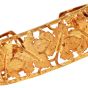 Federico Buccellati Vintage 18K Gold Maple Leaf Cuff Bracelet|Dover Jewelry|