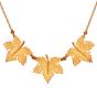 Federico Buccellati Vintage 18K Gold Maple Leaf Necklace|Dover Jewelry|
