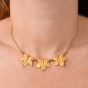 Federico Buccellati Vintage 18K Gold Maple Leaf Necklace|Dover Jewelry|