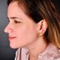 Tiffany & Co. Paloma Picasso 18K Yellow Gold Heart Ribbon Earrings