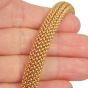 Vintage Tiffany & Co. 18K Yellow Gold Mesh Bracelet|Dover Jewelry|