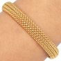 Vintage Tiffany & Co. 18K Yellow Gold Mesh Bracelet|Dover Jewelry|