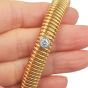 Tiffany & Co Paloma Picasso Diamond 18K Gold Tubogas Choker Necklace|Dover Jewelry|