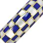 Tiffany & Co.  Lapis  lazuli  Mother of Pearl 18K Gold l Bangle Bracelet|Dover Jewelry|