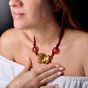 Kieselstein-Cord Foo Dog Diamond 18K Gold Oriental Pendant Necklace|Dover Jewelry|
