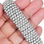 French 40.00 carats Diamond Platinum Wide Tennis Wrap Bracelet|Dover Jewelry|