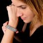 French 40.00 carats Diamond Platinum Wide Tennis Wrap Bracelet|Dover Jewelry|