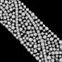 Estate 28.50 carats Diamond 18K White Gold Wrap Bracelet|Dover Jewelry|