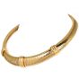 Cartier Vintage Tubogas 18K Yellow Gold Collar Necklace|Dover Jewelry|
