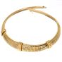 Cartier Vintage Tubogas 18K Yellow Gold Collar Necklace|Dover Jewelry|