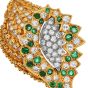 Tiffany & Co. Diamond Emerald 18K Gold Sea Conch Shell Brooch|Dover Jewelry|