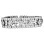 Van Cleef & Arpels Snowflake 21.5 carats Diamond Platinum Bracelet|Dover Jewelry|