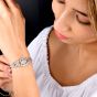 Antique Old European Diamond Platinum Filigree Line Bracelet|Dover Jewelry|
