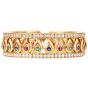 Cartier French Tanjore Diamond Gemstone 18K Bangle|Dover Jewelry|