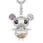 Louis Vuitton 18K Takashi Murakami Diamond Panda Pendant Necklace|Dover Jewelry|