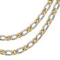 Buccellati Curb Chain 18K Two Tone Gold Long Necklace|Dover Jewelry|