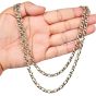 Buccellati Curb Chain 18K Two Tone Gold Long Necklace|Dover Jewelry|