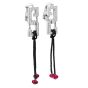 Cartier Le Baiser Du Dragon Diamond 18K Gold Drop Earrings