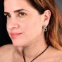 Cartier Le Baiser Du Dragon Diamond 18K Gold Drop Earrings