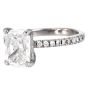 Custom Radiant Cut GIA Certified Diamond Engagement Ring
