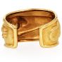 Vintage Diamond Panther 18K Gold Wide Cuff Bracelet|Dover Jewelry|