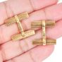 Vintage Van Cleef & Arpels 18K Gold Baton Cufflinks
