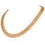 Buccellati Vintage 18K Yellow Gold Woven Collar Necklace|Dover Jewelry|