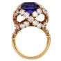 Tiffany & Co. Vintage 12.90cts Tanzanite Diamond Cocktail Ring
