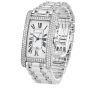 Cartier Tank American Diamond 18k Gold Unisex Watch Ref 2940