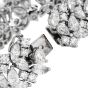 Diamond 24.50 carat Platinum Wide Wrap Bracelet 