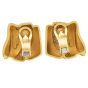 Kieselstein Cord Diamond 18K Gold Clip-On Earrings|Dover Jewelry|