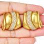 Kieselstein Cord Diamond 18K Gold Clip-On Earrings|Dover Jewelry|