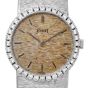 Piaget  Diamond silver Dial 18K Gold Ladies Watch ref 926 A 6 |Dover Jewelry|