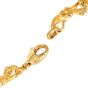 Vintage Mermaid 18K Yellow Gold Link Bracelet|Dover Jewelry|
